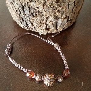 Macrame & Bead Bracelet